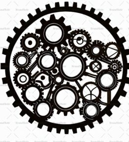 Steampunk Zahnräder